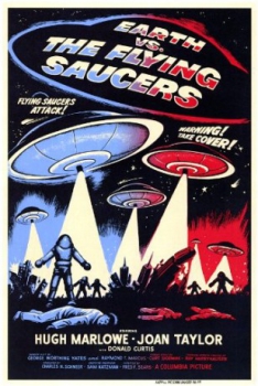 poster Invasión de discos voladores  (1956)