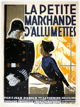 poster La pequeña vendedora de cerillos  (1928)