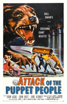 poster El ataque de los títeres humanos  (1958)