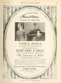 poster La inocencia de Ruth  (1916)