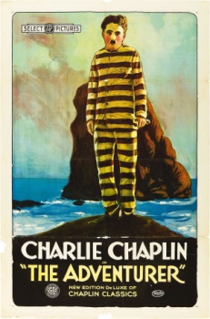 poster El aventurero  (1917)