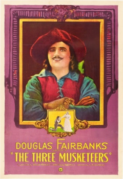poster Los tres mosqueteros  (1921)