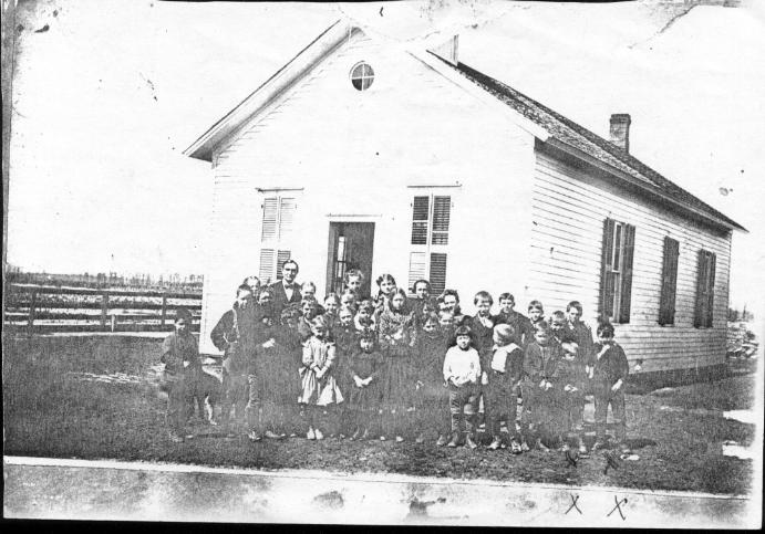 Ira Thomas plue and his brother Charles Edward Plue (Eddie) school