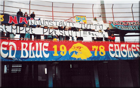 Catania-L'Aquila, Gli ULTRAS L'AQUILA al "Cibali" SEMPRE PRESENTI!!!