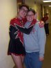 David & Erin...look at those legs!