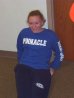 Amy...sitting in the hall
