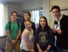 Steve, Jess, Sarah, Megan, & Duncan...in my dorm room to see my gee project