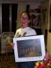 Erin...my r.a. holding a van gogh picture