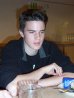 Duncan...zoning out at dinner