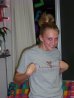 Becky...being the chicken that we know and love