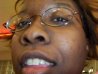Amber...too close to the camera