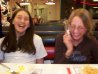 Becky & I...laughing too damn hard