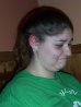 Katie...with a faux mullet