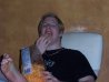 Don...eating popcorn