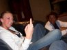 Becky & Amber...unhappy for a picture