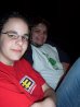 Sara & Spall...waiting for kill bill vol. 2 to start