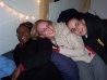Amber, Becky, & Sara...on my bed