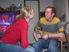 Becky & Jason...staring i think