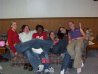 Becky, Kylie, Amber, Jackie, Me, & Jess...giggling on the couch