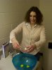 Amber R...cracking an egg