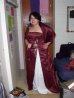 Tuesday...wearing her formal dress
