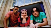 PQD (Rocco Pitanga), Ruth (Debora Lamm) e Nando (Caio Juqueira)