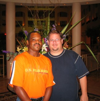 Larry and James in Washington