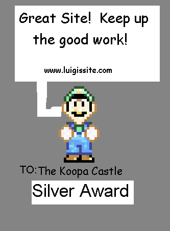 Thank you, Luigi's Site!