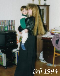 Mamma och jag dansar