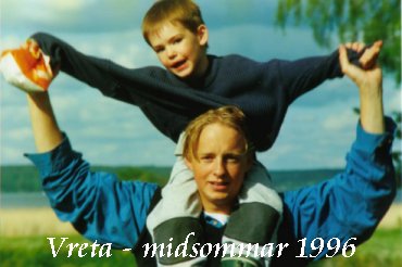 Jag och Ludde. Fin bild, va?!