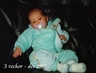 3 veckor gammal - dec 91