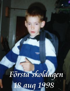 F�rsta skoldagen!!!