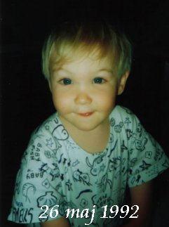 Min morbror Rickard. H�r �r han 1 �r och 8 m�nader.