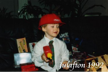 Det blev julafton i �r ox�
