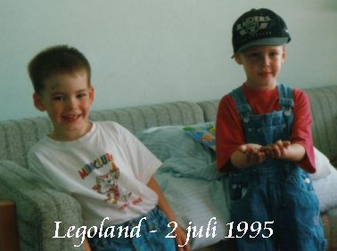 P� hotellet i Billund, strax utanf�r Legoland