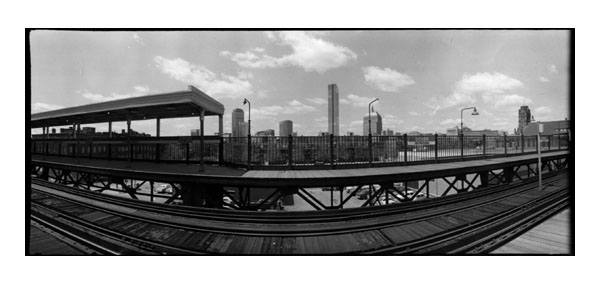 Dover Station Platform, Boston, MA 1983