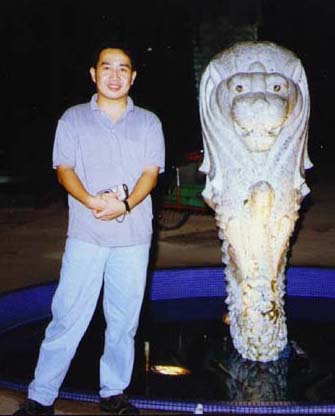 Me and Lion... ROAR!!!