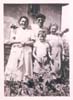 Donato Pe&ntilde;a, Isabel Pe&ntilde;a, Rosaura Pe&ntilde;a y Donato Pe&ntilde;a (hijo) en el a&ntilde;o 1955