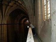 Yo en el triforio de la Catedral