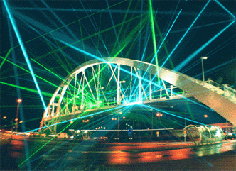 Een spectaculair buitenevenement