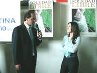 Soledad present� el video que difundir� en el exterior