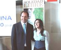 Soledad present� el video que difundir� en el exterior