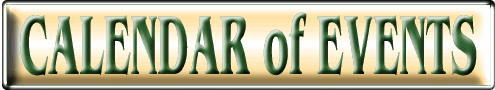 Calendar of Events