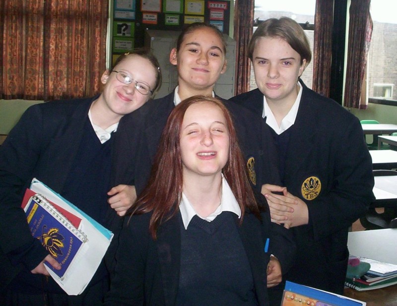 Rachel Edmunds, Gemma Steptoe, Tracy Rutter and Hannah Wiggins