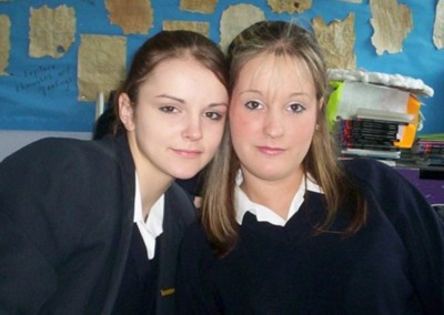 Vicky Asquith and Lucy Bennett