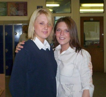 Kirsty Pocock and Natalie Christmas