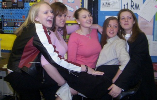 Debbie King, Sophie Garcia, Lisa-Marie Patience, Gemma Casper and Felicity Smith