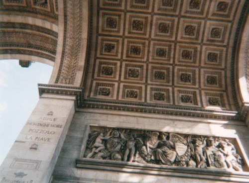Arc de Triomphe (the underside of it)