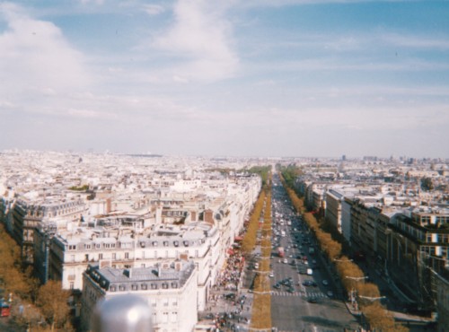 Arc de Triomphe (view from the top)