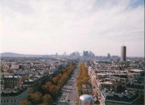 Arc de Triomphe (view from the top)